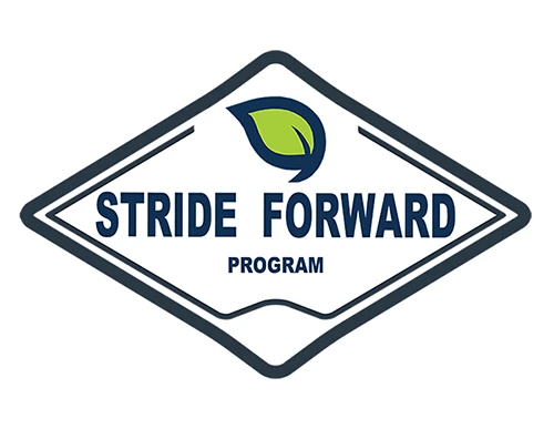 Stride forward logo