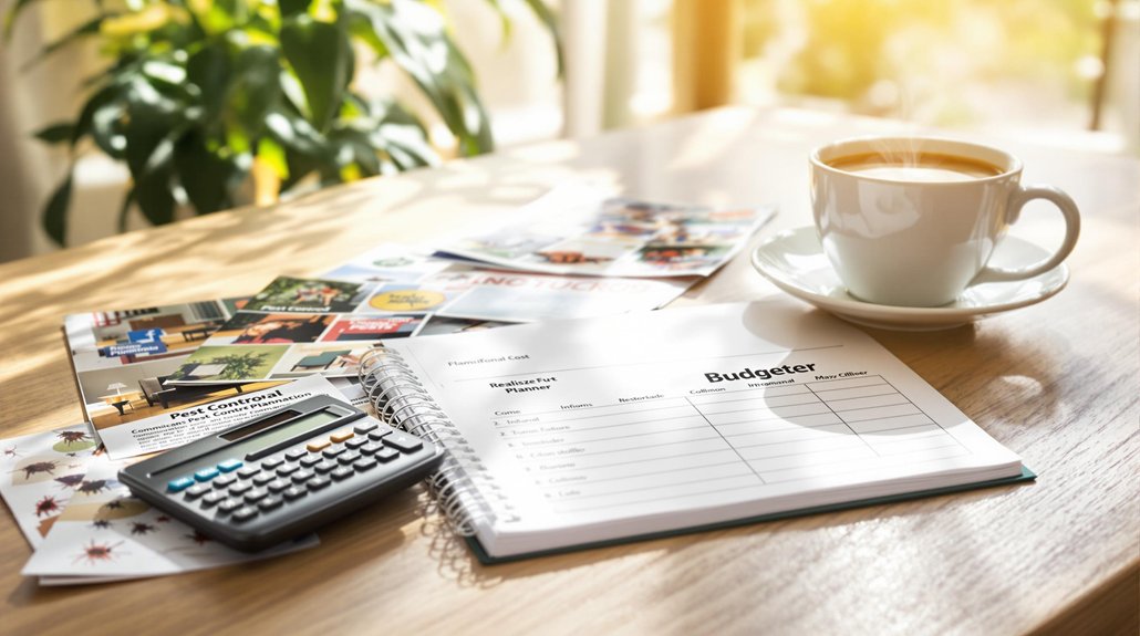 budgeting for pest control