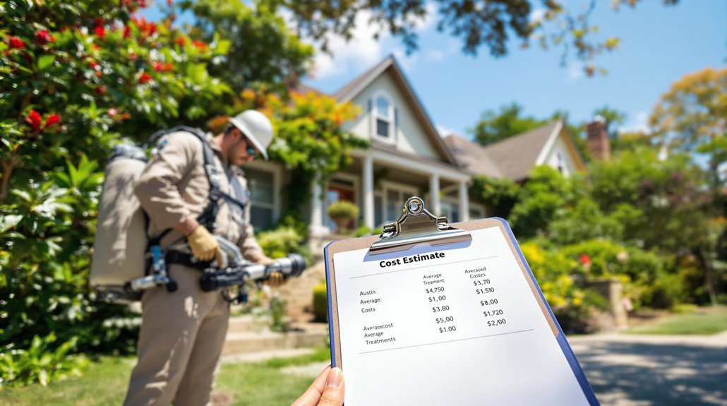 pest control treatment costs