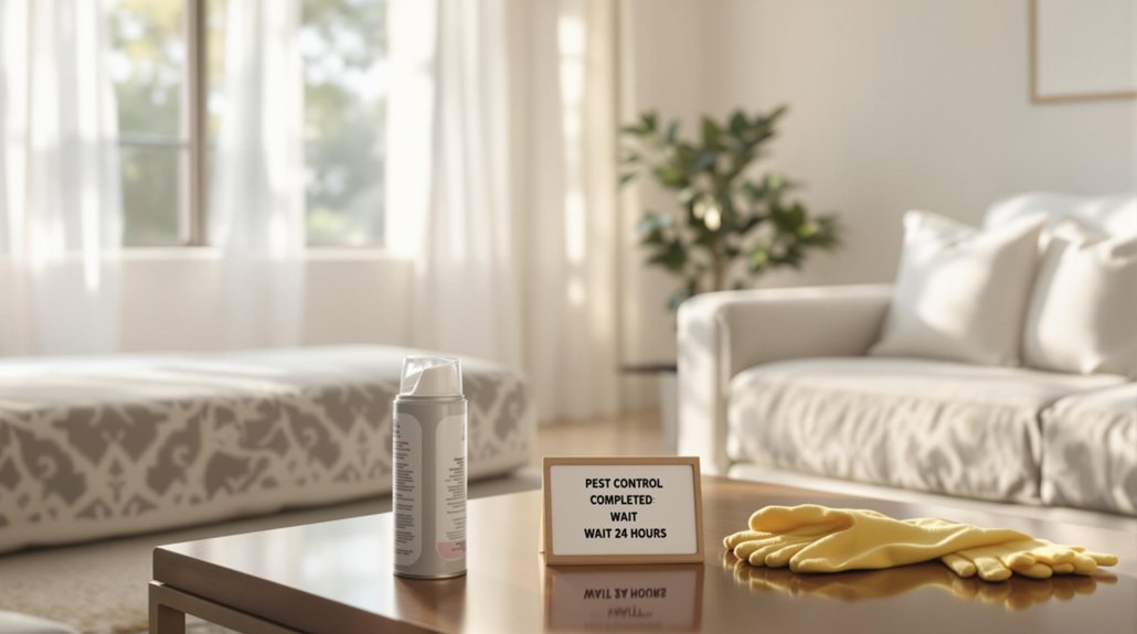 post treatment safety precautions