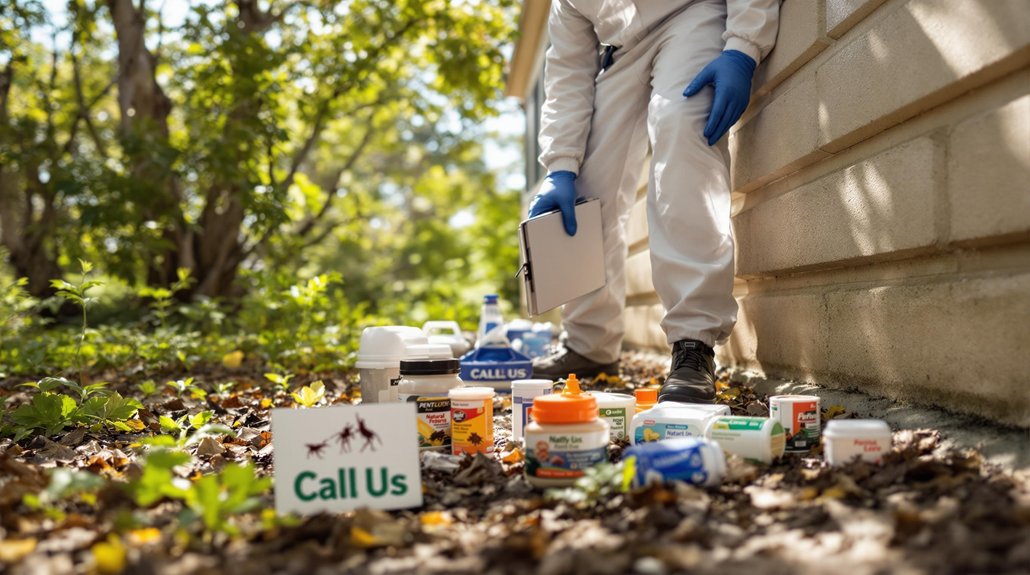 professional pest control assistance