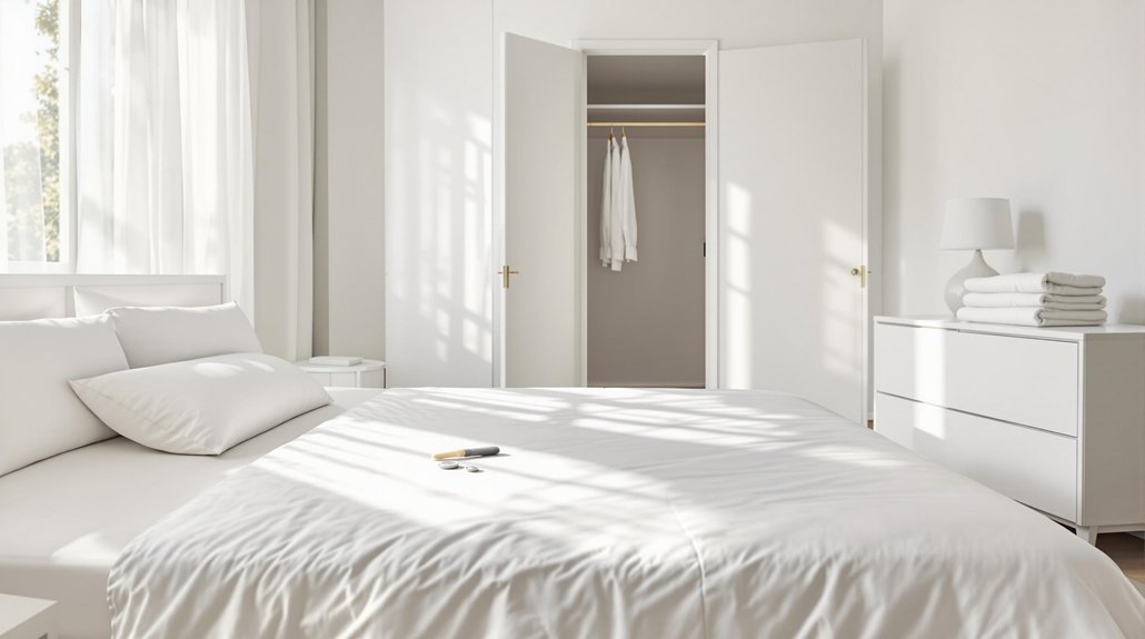 decluttering for bed bugs