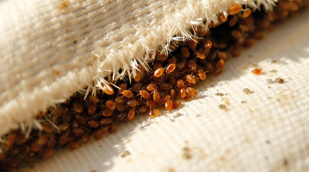 detecting bed bug infestation signs