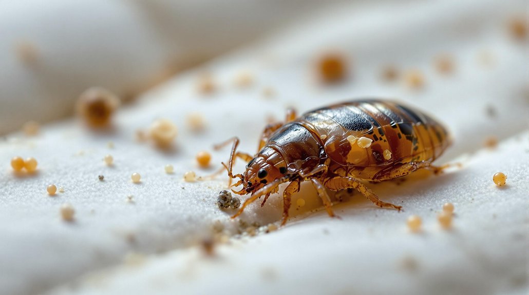 incomplete pest control efforts