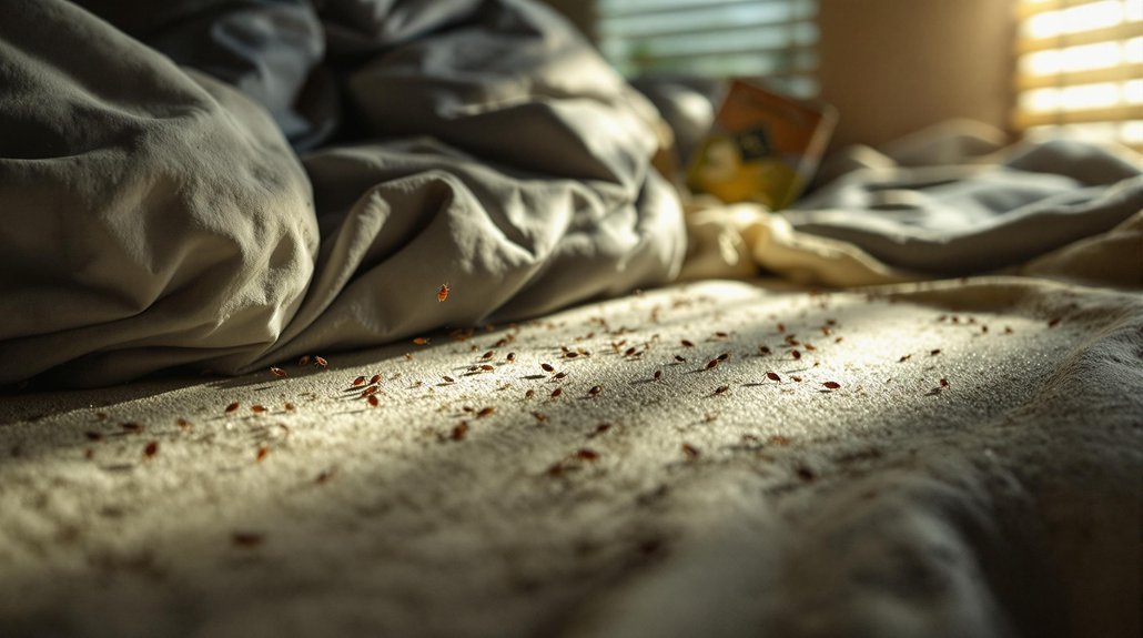 seasonal bed bug activity